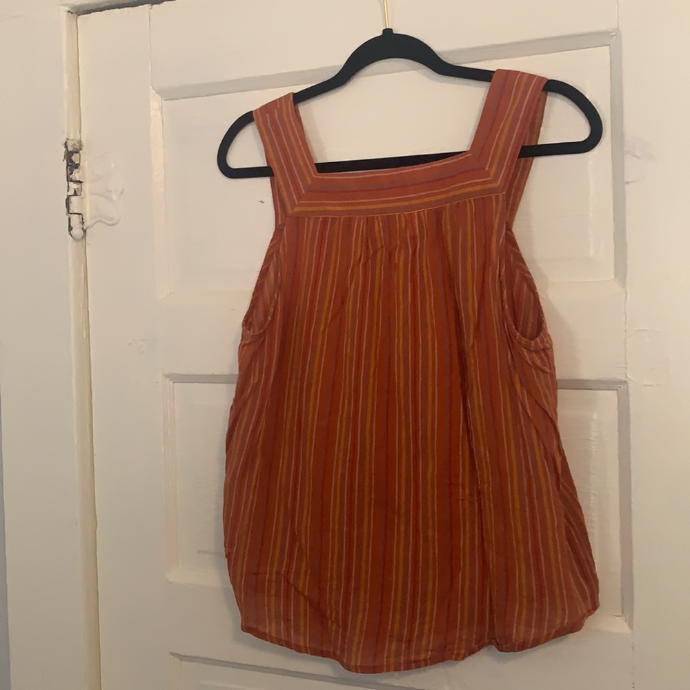 Universal Thread Rust Striped Tank - Picture 4 of 4